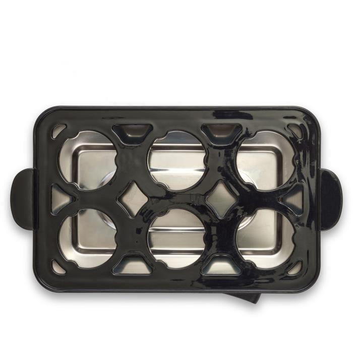 Livoo DOC290 Cocedor de huevos 400W para 6 huevos Acero inoxidable con función mantener caliente, incluye huevera, tapa y vaso medidor 2