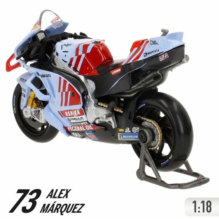 Motocicleta Ducati 2024 DUCATI GRESINI 12 X 8 X 4 CM 5 Motocicleta Ducati 2024 DUCATI GRESINI 12 X 8 X 4 CM 5