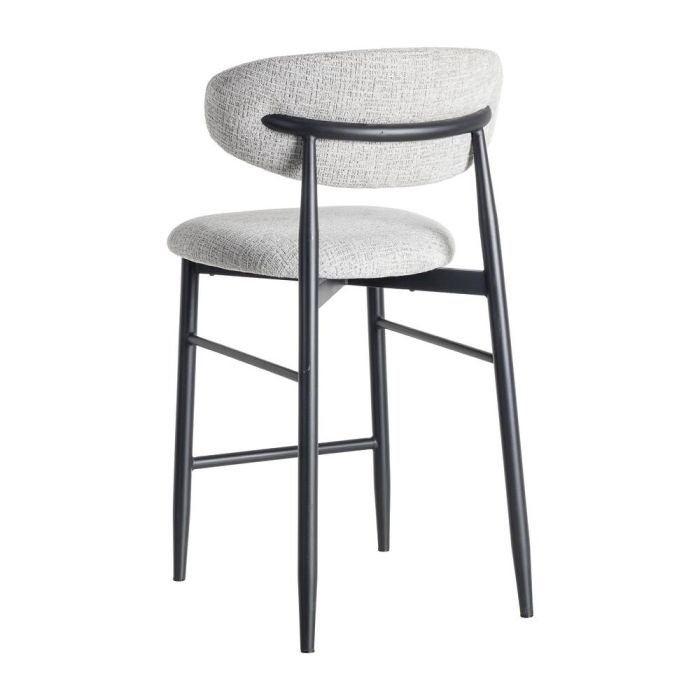 Taburete 65 cm Gris Tejido-Metal 53 X 52 X 95 cm