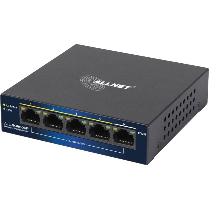 ALLNET ALL-SG8005P Switch PoE de 5 Puertos