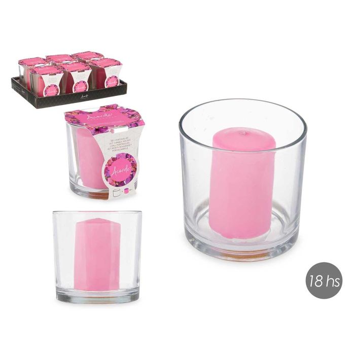 Portavela Taco Vela Orquidea Acorde 10CM (6 Unidades) Portavela Taco Vela Orquidea Acorde 10CM (6 Unidades)