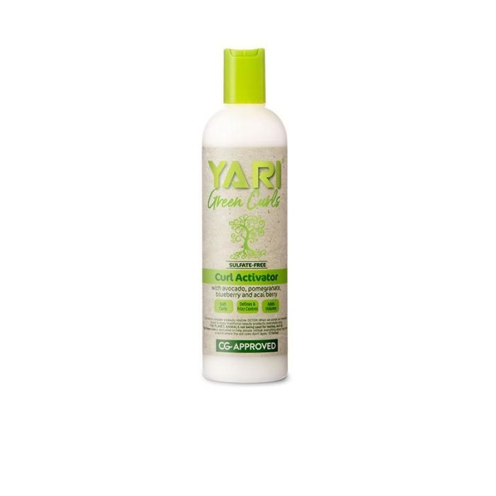 Yari GREEN CURLS CURL ACTIVATOR 355ml - Activador de rizos con aguacate, granada y arándanos para volumen sin frizz Yari GREEN CURLS CURL ACTIVATOR 355ml - Activador de rizos con aguacate, granada y arándanos para volumen sin frizz