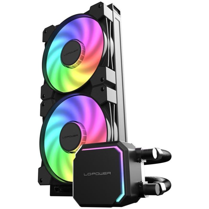 K Cooler LC-Power LC-CC-280-B-ARGB All-in-One-Flüssigkeitskühler 1 K Cooler LC-Power LC-CC-280-B-ARGB All-in-One-Flüssigkeitskühler 1