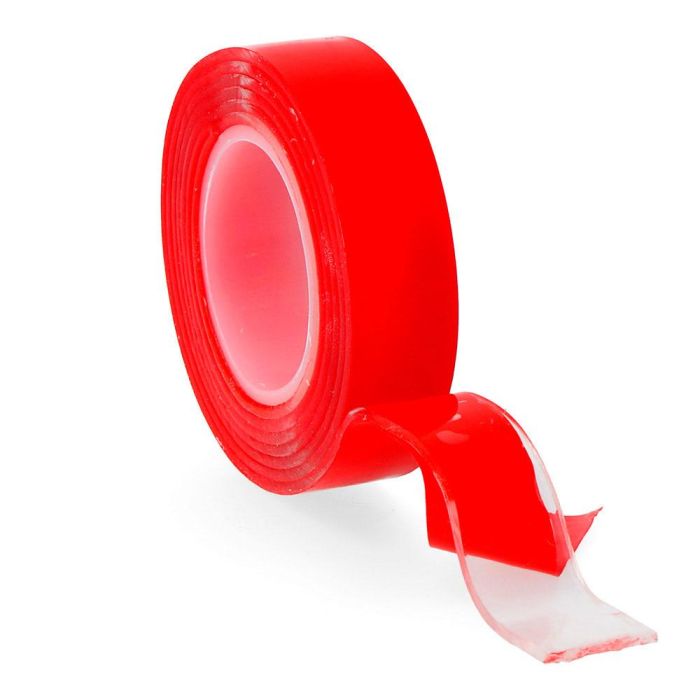 Edm Cinta doble cara transparente ultra fuerte acrílico 1,5 m x 19 mm 0 Edm Cinta doble cara transparente ultra fuerte acrílico 1,5 m x 19 mm 0