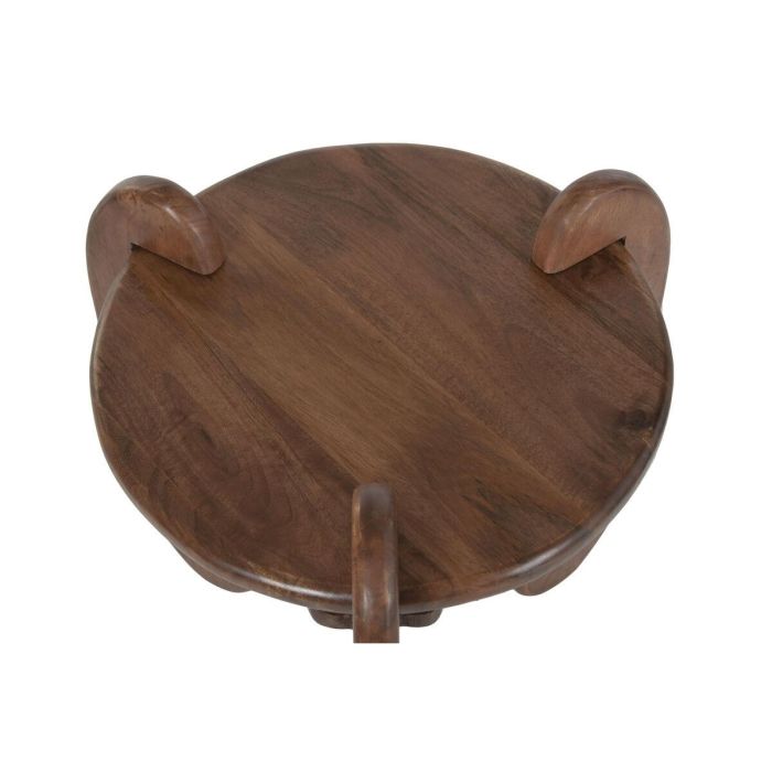 DKD Home Decor Mesita Auxiliar Urban Marrón 45x55x45 cm de Mango Desmontable Decoración Hogar 5 DKD Home Decor Mesita Auxiliar Urban Marrón 45x55x45 cm de Mango Desmontable Decoración Hogar 5