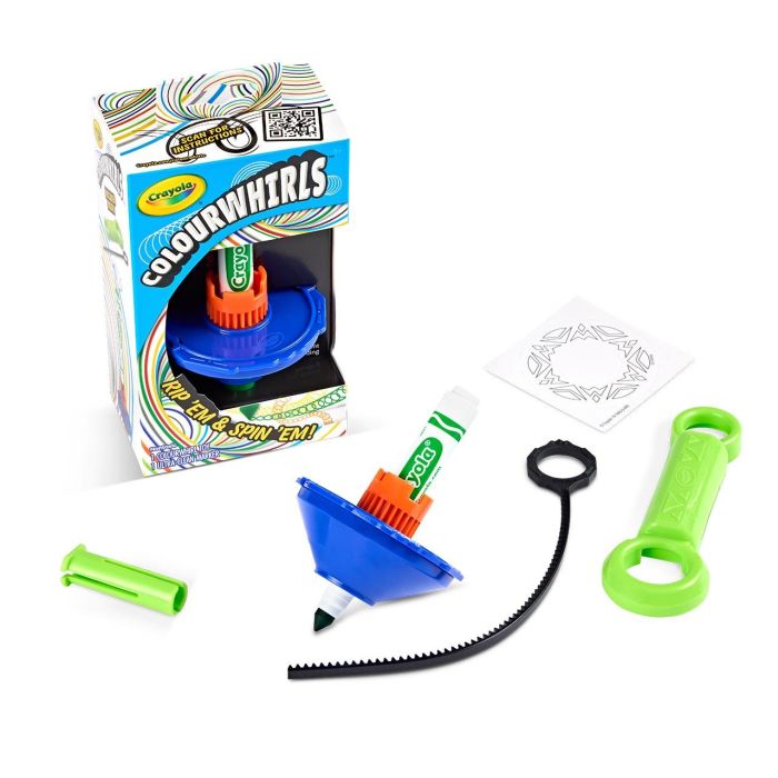 Crayola Peonza Colourwhirls: Las Pintapeonzas, Colores para Coleccionar. Modelos Surtidos para Niños de 6+ años 3 Crayola Peonza Colourwhirls: Las Pintapeonzas, Colores para Coleccionar. Modelos Surtidos para Niños de 6+ años 3