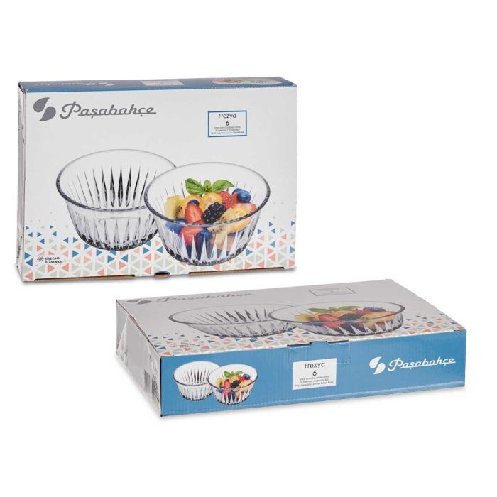 Set 6 Boles Frezya 175 ml Pasabahce - Vidrio Transparente 9.8x5 cm (4 Unidades) 2 Set 6 Boles Frezya 175 ml Pasabahce - Vidrio Transparente 9.8x5 cm (4 Unidades) 2