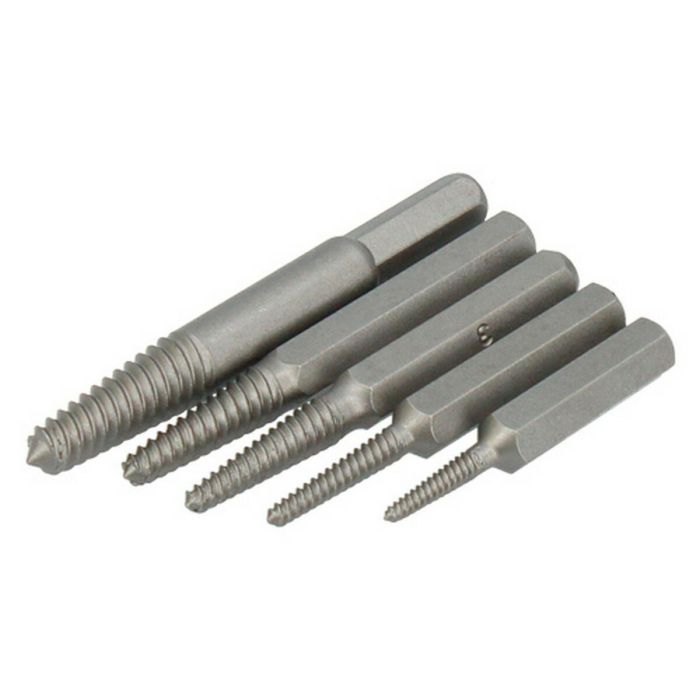 Juego de Extractores Ferrestock 1/8" 3/4" 5 pcs 1