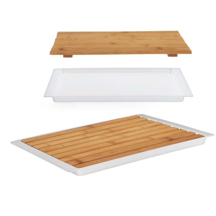 Tabla Cortar Pan Blanca 38X27Cm Kinvara (8 Unidades) 1 Tabla Cortar Pan Blanca 38X27Cm Kinvara (8 Unidades) 1