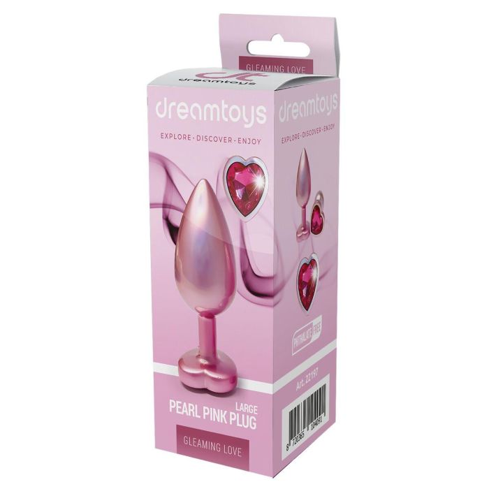 Plug Anal Dream Toys Gleaming Love Rosa 1 Plug Anal Dream Toys Gleaming Love Rosa 1