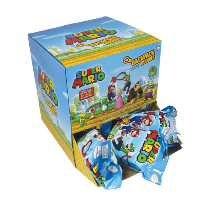 Paladone Figuras con Colgante Backpack Buddies Super Mario Bros Sorpresa 2 Paladone Figuras con Colgante Backpack Buddies Super Mario Bros Sorpresa 2