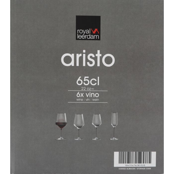 Aristo Set 6 Copas Vino 65 cl Aristo 2