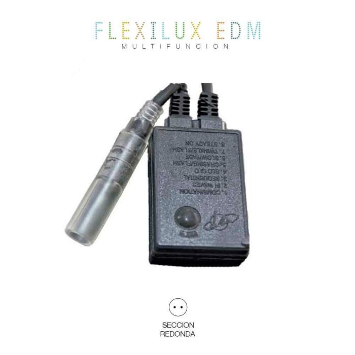Edm Programador tubo flexilux 2 vías IP44 máximo 20m Ø13mm 8 funciones 220-240V 0 Edm Programador tubo flexilux 2 vías IP44 máximo 20m Ø13mm 8 funciones 220-240V 0