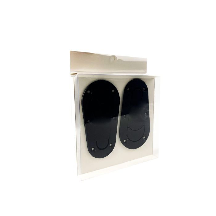 Occ Motorsport Cierres Capot Competición Aero Negro OCCRC006 ABS y Acero Rally 2