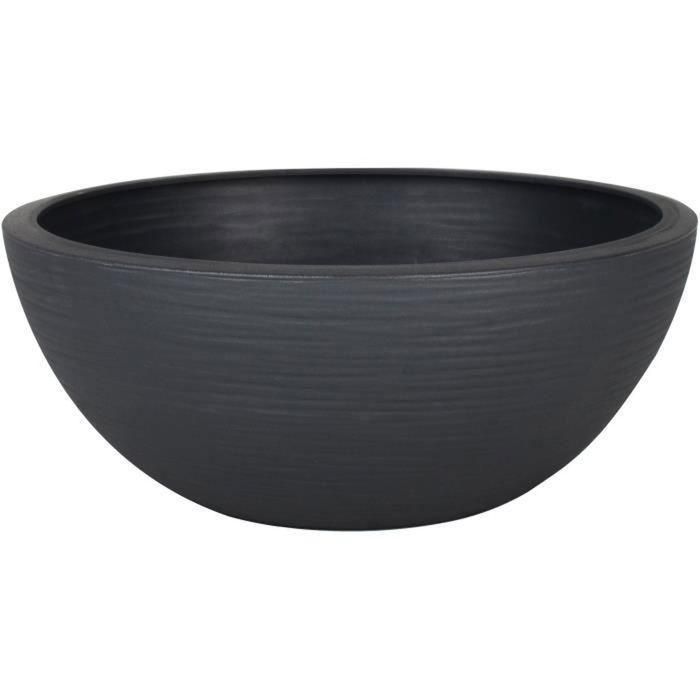 EDA PLASTIQUE - Lavabo Graphit'Up Ø 30 - 5.5L - Gris antracita EDA PLASTIQUE - Lavabo Graphit'Up Ø 30 - 5.5L - Gris antracita