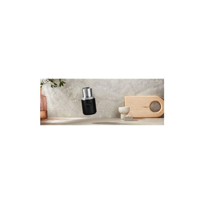 Kitchenaid Molinillo de Café Inalámbrico 12V, Capacidad 113g, Color Negro Mate 4 Kitchenaid Molinillo de Café Inalámbrico 12V, Capacidad 113g, Color Negro Mate 4