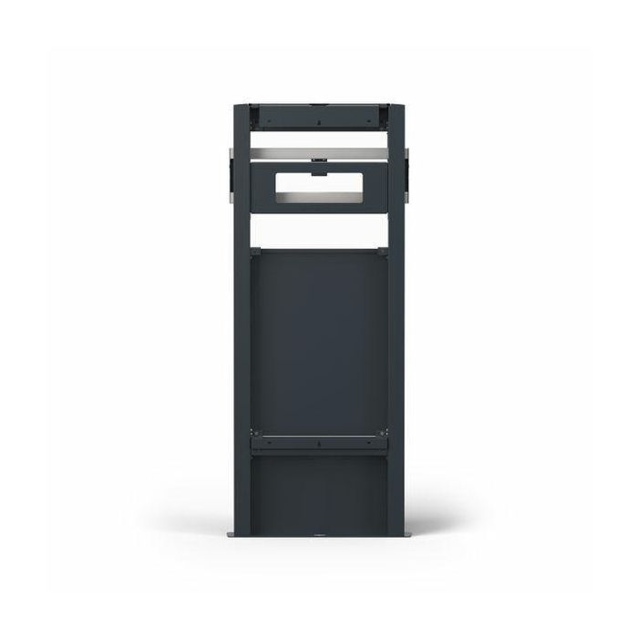 SMS W/F Fixed 1000x600 DG - Soporte de Pared/Suelo Fijo para Pantallas Grandes y Táctiles, Gris Oscuro 2