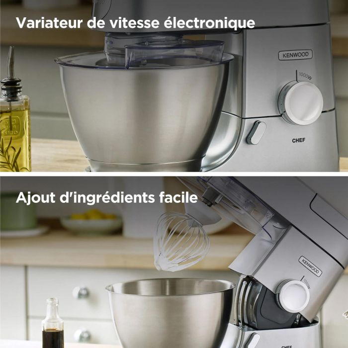 Kenwood KVC3100S Robot Chef Pastelero - Inoxidable - 4.6L 5