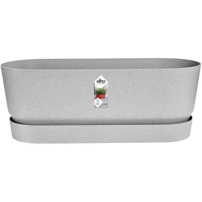 Jardinera Elho Gris 50 cm Plástico 0 Jardinera Elho Gris 50 cm Plástico 0