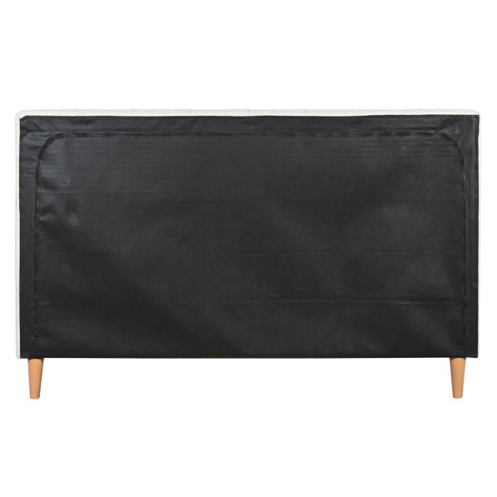 DKD Home Decor Cama Urban Crudo 219x104x170 cm para colchón de 150x200 de Poliéster y Madera 8