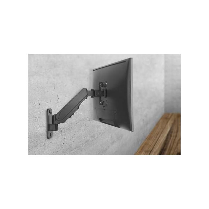 Digitus DA-90396 Soporte de Monitor Individual con Resorte de Gas para Pared, para Pantallas de 17-32 Pulgadas, Negro 4