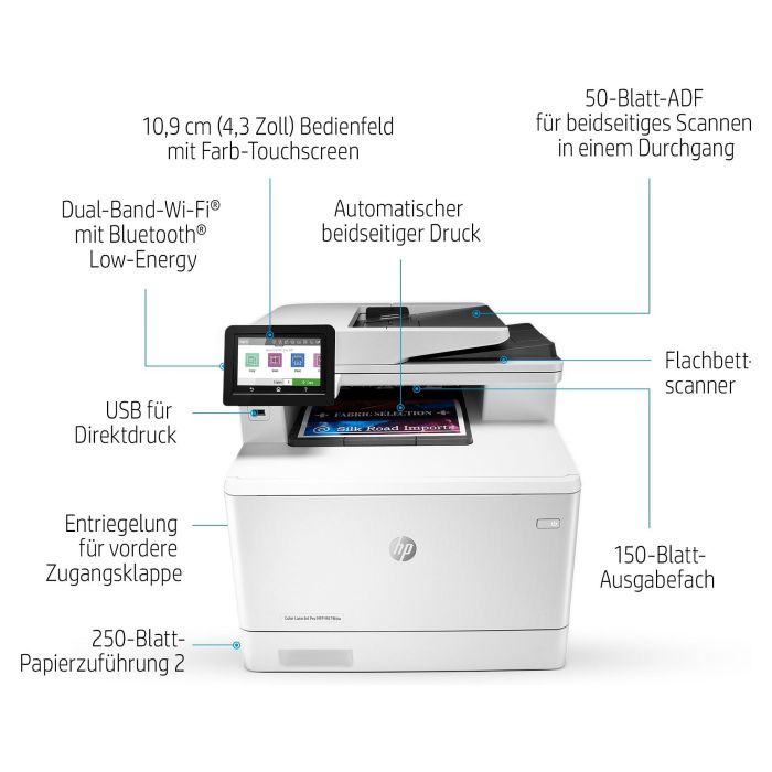 HP LaserJet Pro MFP M479dw Impresora Multifunción Láser Color Inalámbrica Dúplex 22