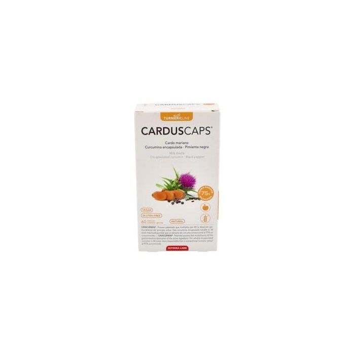 INTERSA Carduscaps 60 Cápsulas con Cúrcuma y Cardo Mariano para el Mantenimiento Articular