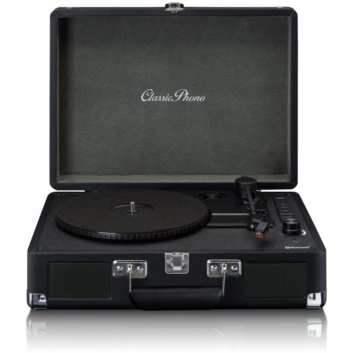 Lenco TT-115 Tocadiscos de Tracción por Correa Manual Negro con Bluetooth, Puerto USB y Salida RCA. Incluye Adaptador de 45 rpm. 0 Lenco TT-115 Tocadiscos de Tracción por Correa Manual Negro con Bluetooth, Puerto USB y Salida RCA. Incluye Adaptador de 45 rpm. 0