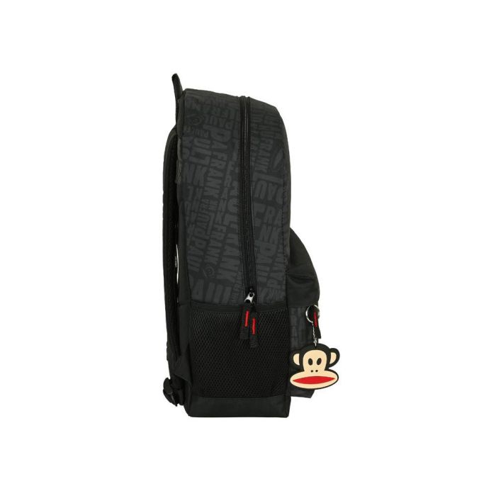 Mochila Escolar Paul Frank Team player Negro 30 x 46 x 14 cm 3