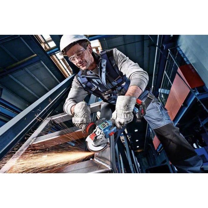 Bosch Professional GWX 18V-15 SC 06019H6501 Amoladora Angular BITURBO X-LOCK con 2 Baterías ProCORE18V 8.0Ah GAL 18V-160 C L-Boxx 1