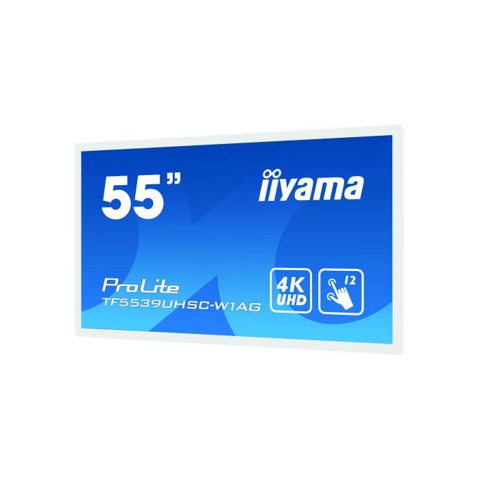 iiyama ProLite TF5539UHSC-W1AG monitor pantalla táctil 139,7 cm (55") 3840 x 2160 Pixeles Multi-touch Multi-usuario Blanco 6 iiyama ProLite TF5539UHSC-W1AG monitor pantalla táctil 139,7 cm (55") 3840 x 2160 Pixeles Multi-touch Multi-usuario Blanco 6