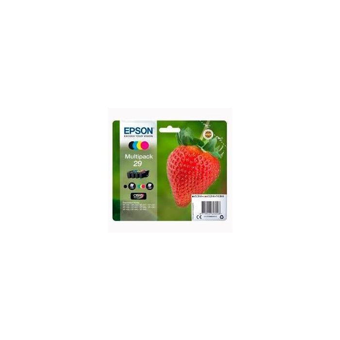 Epson Tinta Bk - C - M - Y Xp 235 332 335 432 435 - Nº 29 Multipack 4 Colores