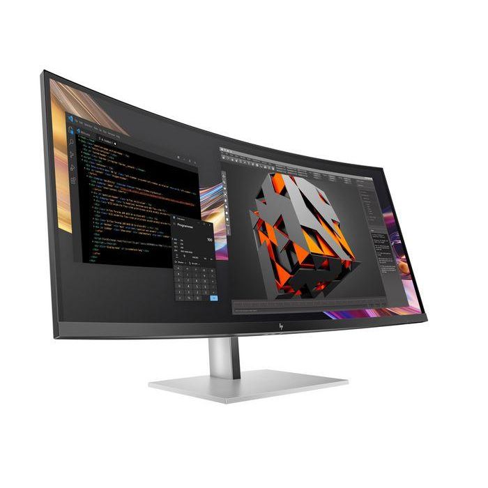 HP 738pu Monitor Curvo Ultrawide 37.5" WQHD+ Thunderbolt 4 Serie 7 Pro, colores vibrantes para productividad 1