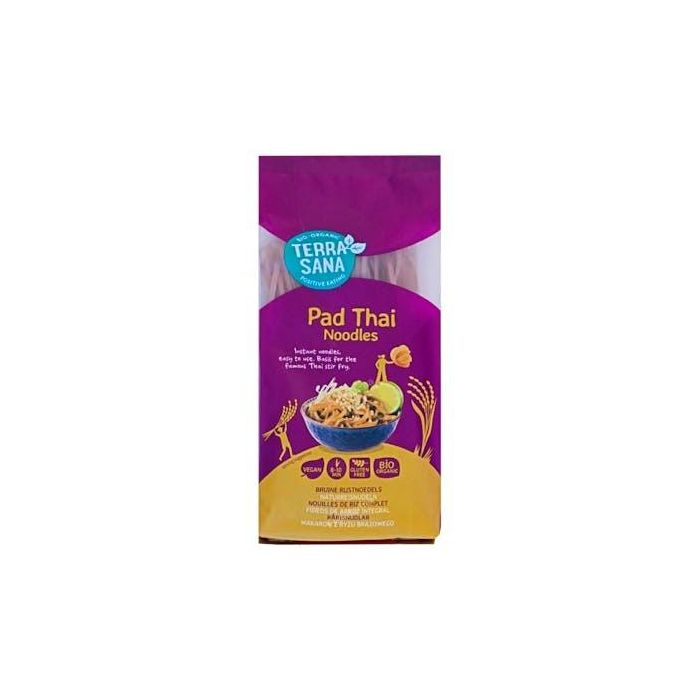 TERRASANA Fideos Arroz Integral Pad Thai 250Gr Bio Vegan