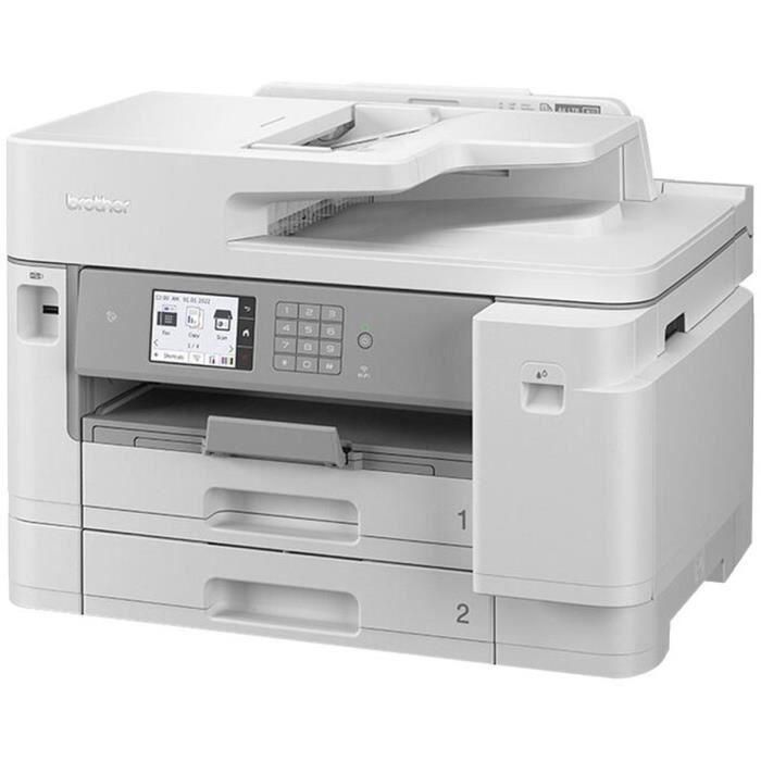 Brother MFCJ5955DWRE1 MFC-J5955DW Multifunción Tinta Profesional A3 Dúplex Automático WiFi Dual Band Fax ADF 50h 30ppm Pantalla Táctil 8.8cm Blanca 2 Brother MFCJ5955DWRE1 MFC-J5955DW Multifunción Tinta Profesional A3 Dúplex Automático WiFi Dual Band Fax ADF 50h 30ppm Pantalla Táctil 8.8cm Blanca 2