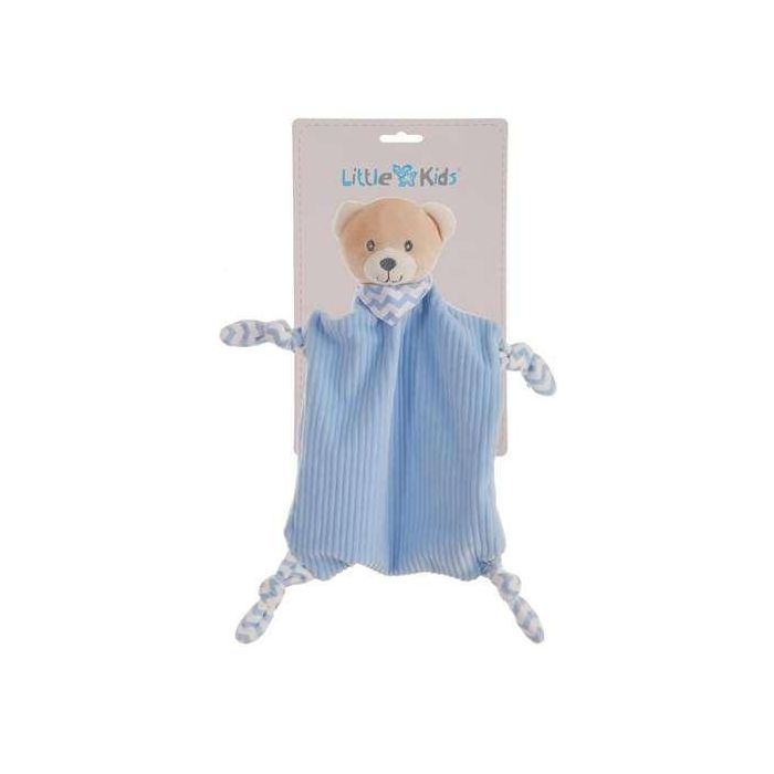 Dou-dou oso azul terciopelo 29x29 cm Dou-dou oso azul terciopelo 29x29 cm