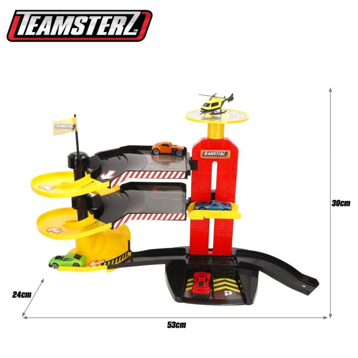 Garaje Parking con Vehículos 53 X 30 X 24 CM (2 Unidades) 3