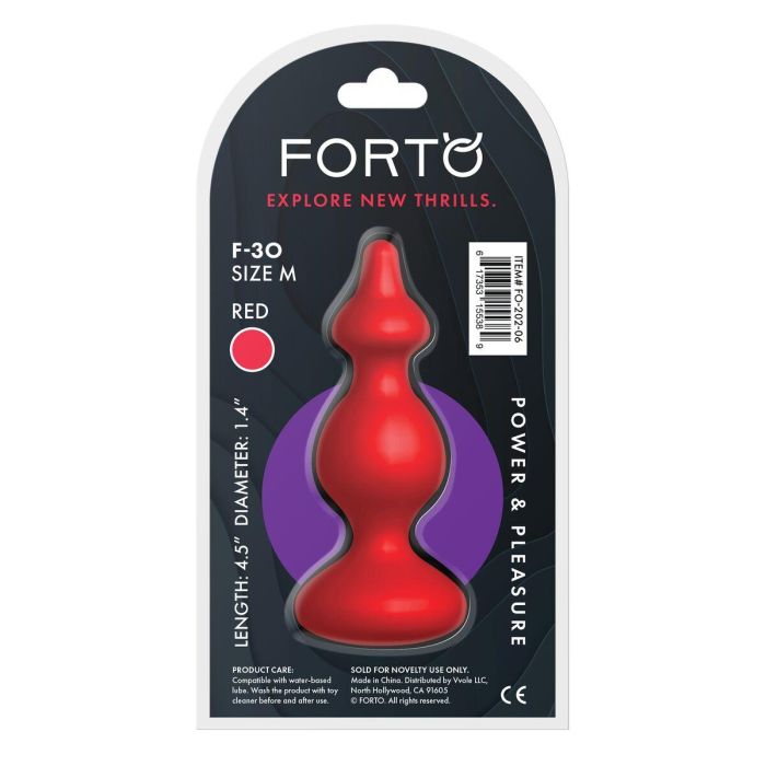 Plug Anal Forto Rojo 2