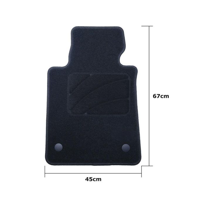 Set de Alfombrillas para Coche OCC Motorsport OCCBW0024 Bmw E88 Serie 1 Cabrio 5 Piezas 3 Set de Alfombrillas para Coche OCC Motorsport OCCBW0024 Bmw E88 Serie 1 Cabrio 5 Piezas 3