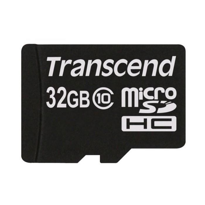 CARD microSD Card 32GB Transcend SDHC UHS1 600x w/Adap.