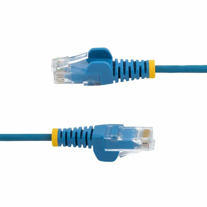 Conector RJ45 Categoría 6 FTP Startech N6PAT10MBLS Azul 10 m 3