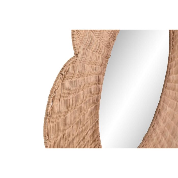 Espejo de pared Home ESPRIT Marrón Natural Tropical 98 x 1 x 98 cm 3 Espejo de pared Home ESPRIT Marrón Natural Tropical 98 x 1 x 98 cm 3