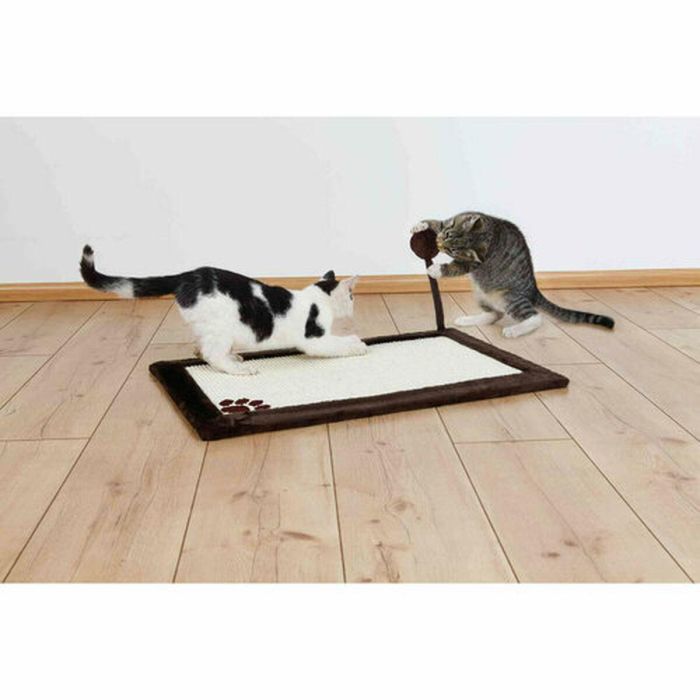 Rascador para Gatos Trixie Marrón Natural Poliéster Sisal EVA 70 × 45 cm 5 Rascador para Gatos Trixie Marrón Natural Poliéster Sisal EVA 70 × 45 cm 5
