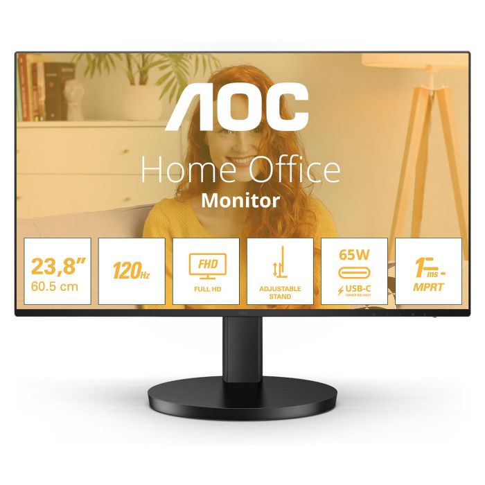 AOC Q27B3CF2 Monitor 27" QHD 2560x1440 IPS 1ms 100Hz HDMI USB-C Altavoces Negro AOC Q27B3CF2 Monitor 27" QHD 2560x1440 IPS 1ms 100Hz HDMI USB-C Altavoces Negro