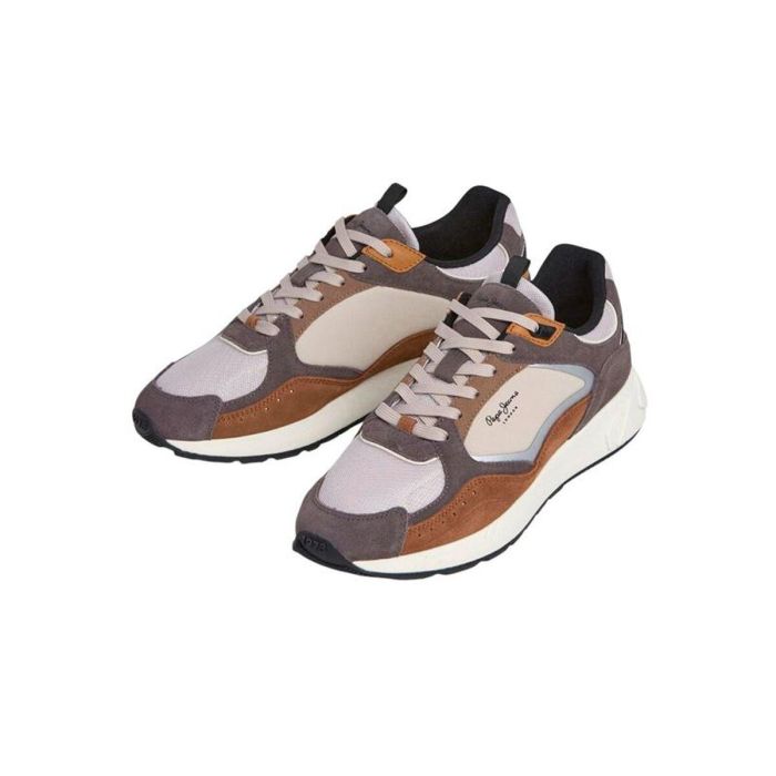 Zapatillas Casual Hombre Pepe Jeans Marlon Sports Gris M 1 Zapatillas Casual Hombre Pepe Jeans Marlon Sports Gris M 1