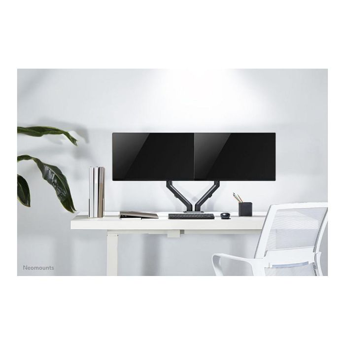 Neomounts Brazo de Monitor FPMA-D650DBLACK para 2 Pantallas de hasta 27" Negro