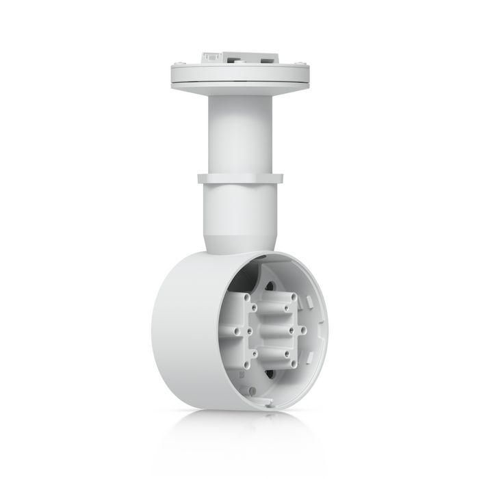 Ubiquiti Soporte Doble Antivandálico para 2 Cámaras UniFi Bullet, Dome o Turret, Aleación Aluminio, Policarbonato, Blanco, 1 1/2" NPS 2