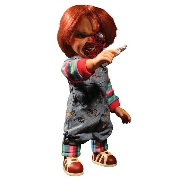 Figura Chucky El Muñeco Diabolico 3 Cara Pizza parlante 38cm ingles 6 Figura Chucky El Muñeco Diabolico 3 Cara Pizza parlante 38cm ingles 6