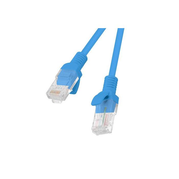 Lanberg PCU6-10CC-2000-B Cable de Red Latiguillo Cat6 UTP 20m Azul RJ-45