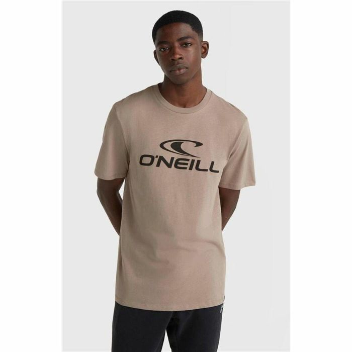 Camiseta de Manga Corta Hombre O'Neill Logo Marrón claro XL 3